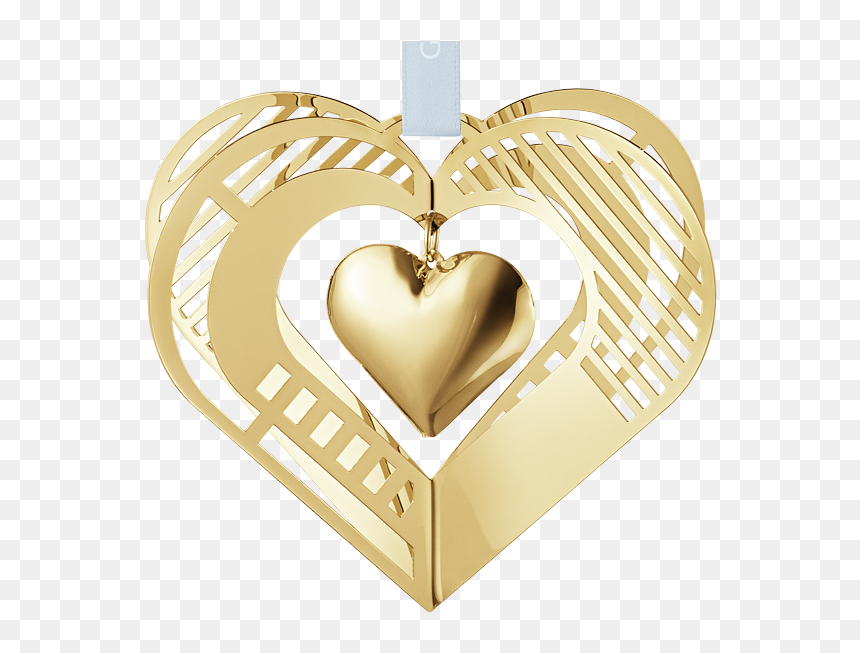 2019 Christmas Mobile - Georg Jensen Christmas Collectibles Heart, HD Png Download - gold christmas ball png