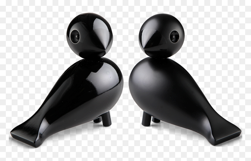 Kay Bojesen Lovebirds Black, HD Png Download - wedding love birds png