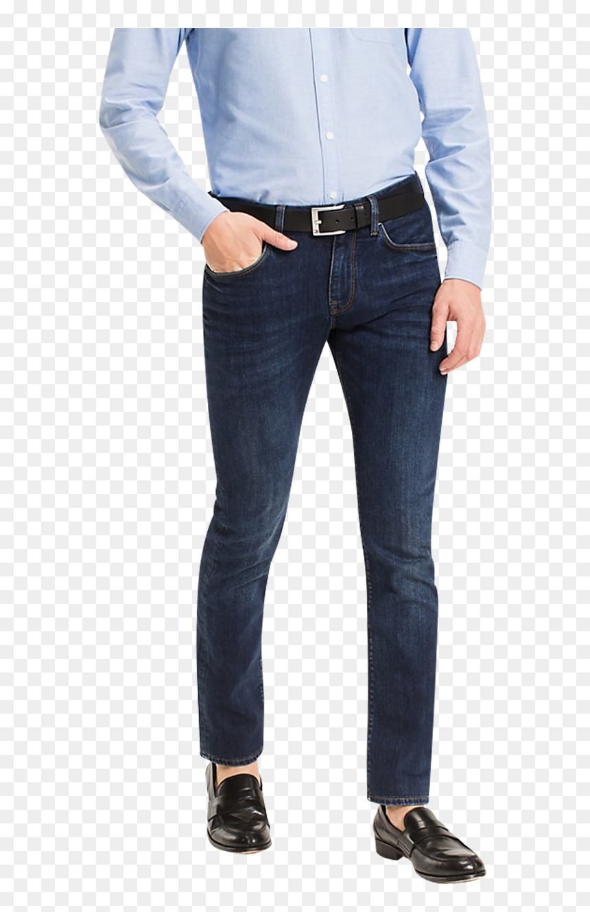 Tommy Hilfiger Jeans Heren, HD Png Download - jeans button png
