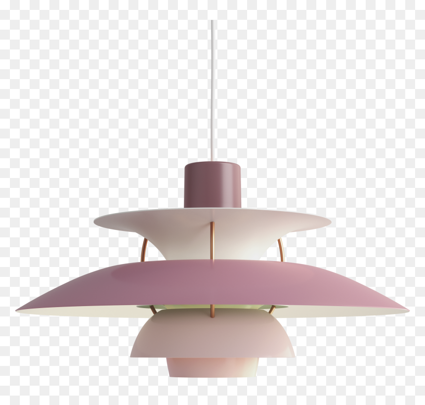 Louis Poulsen Ph5 Pink, HD Png Download - glowing blue bulb png