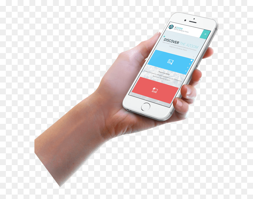 Iphone Hand Curvy - Flights In Mobile Transparent, HD Png Download - color hand png