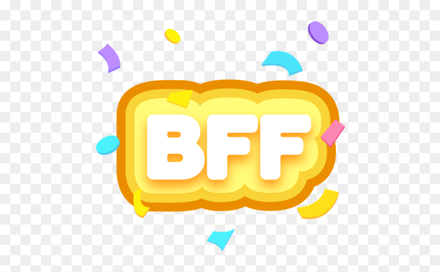 Best Friends Forever Best Friends Illustration - Graphic Design, HD Png Download - friends forever png text