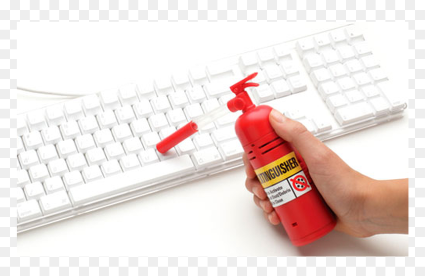 Yangın Söndürücü Mini Masaüstü Süpürge, HD Png Download - fire dust png