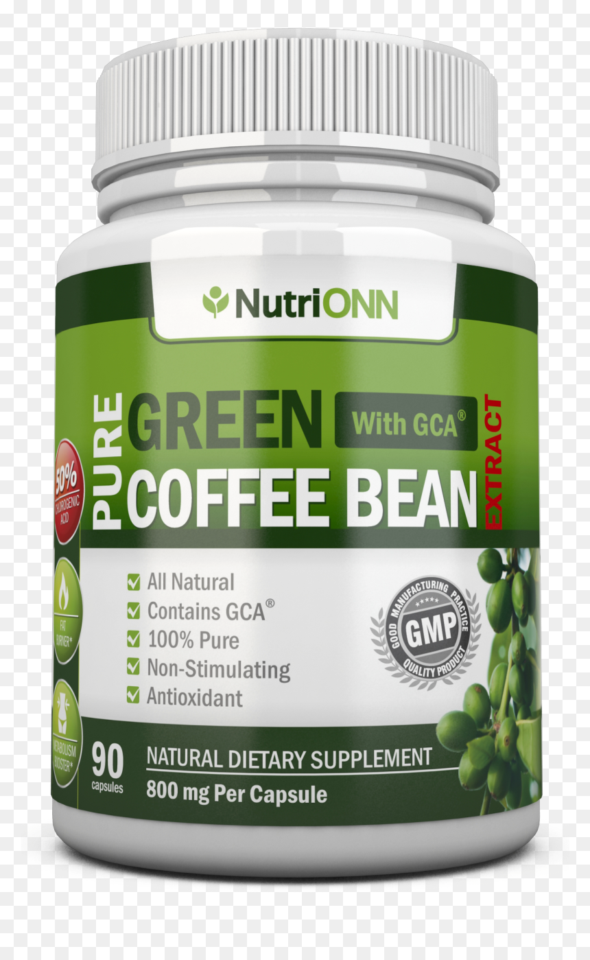 Weight Loss Green Coffee Price, HD Png Download - green coffee bean png