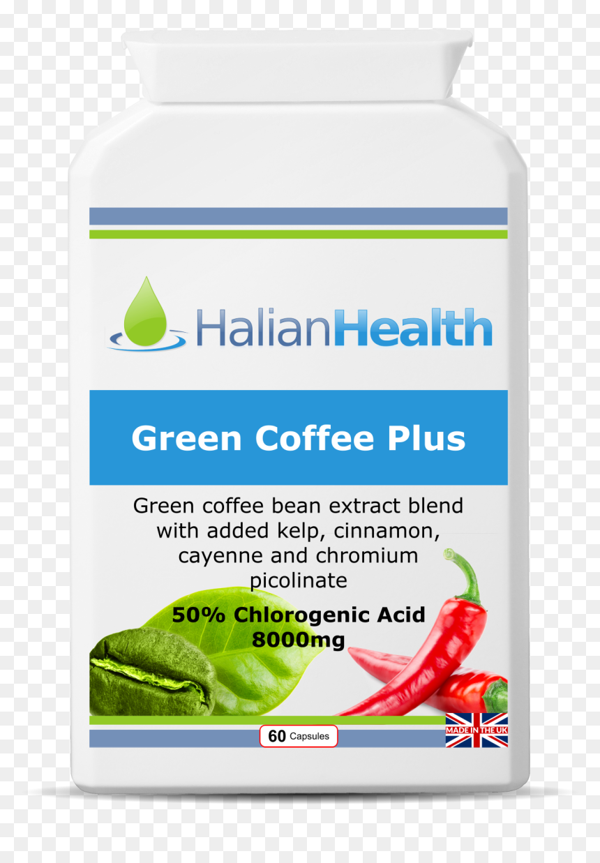 Dietary Supplement, HD Png Download - green coffee bean png