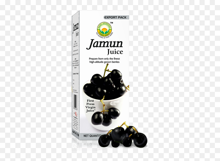 Basic Ayurveda Jamun Juice 480ml - Basic Ayurveda Jamun Juice, HD Png Download - jamun fruit png