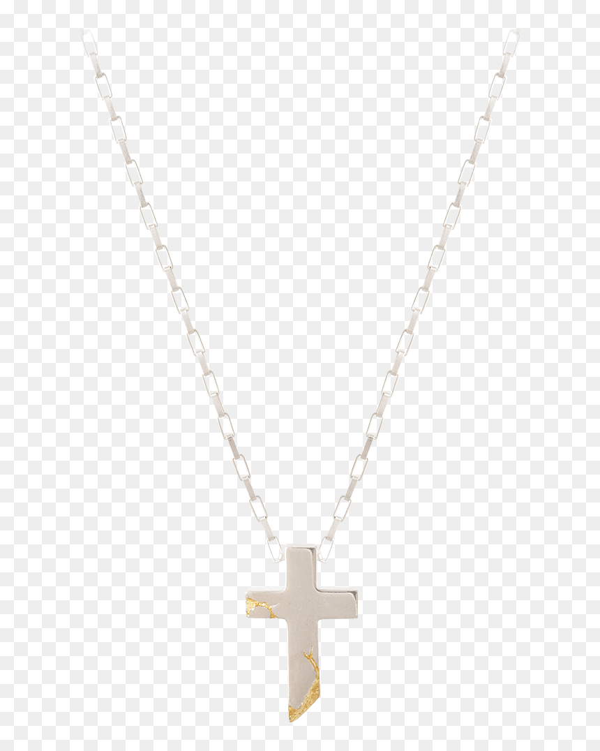 Buy Cracked Gold Cross Necklace And Fast Friends Necklace - Cross Necklace Transparent Background, HD Png Download - gold jewellery background png