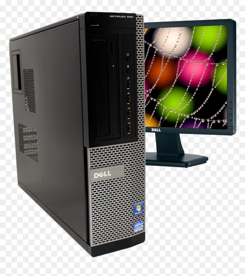 8 Gb Ram Dell Pc, HD Png Download - dell desktop png