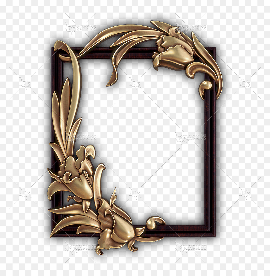 Cnc/mirrors And Frames/cnc Maf - Illustration, HD Png Download - photo frames in png format