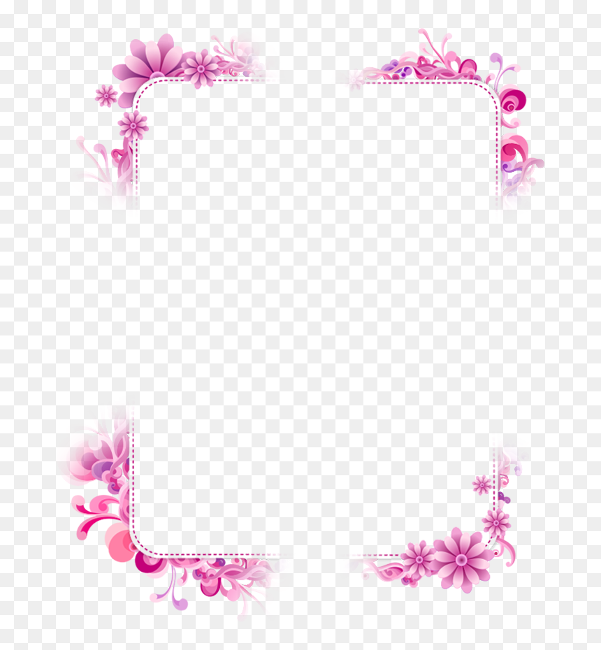 Transparent Chinese Cherry Blossom Clipart - Frame Designs Png, Png Download - png frames free download