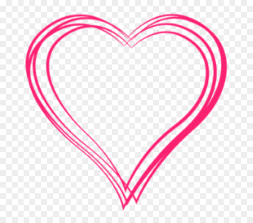 Transparent Background Heart Png, Png Download - picsart png com