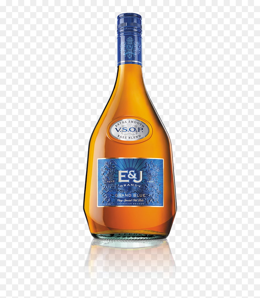 E&j Blue, HD Png Download - sprite glass bottle png