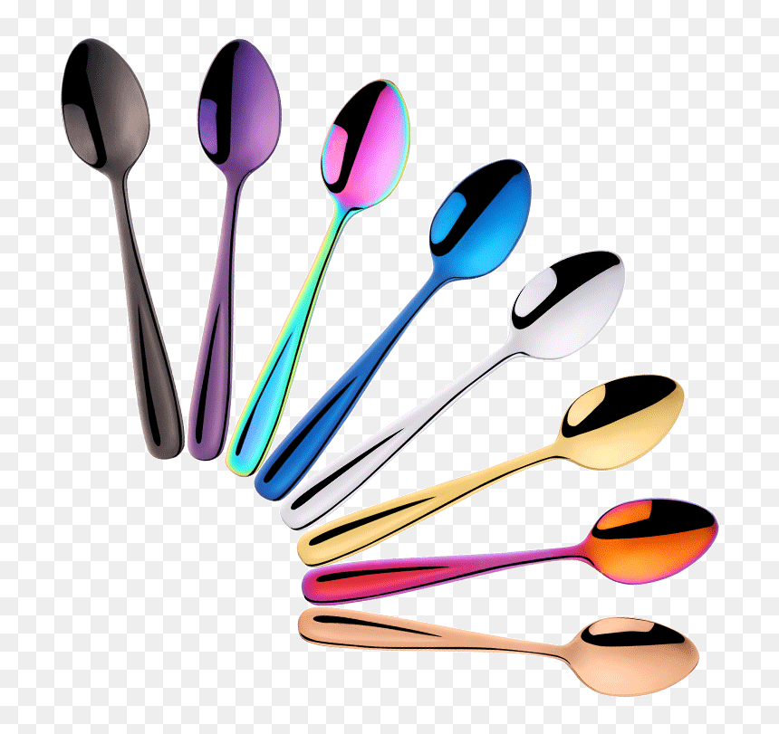 Small Coffee Spoons, HD Png Download - steel spoon png