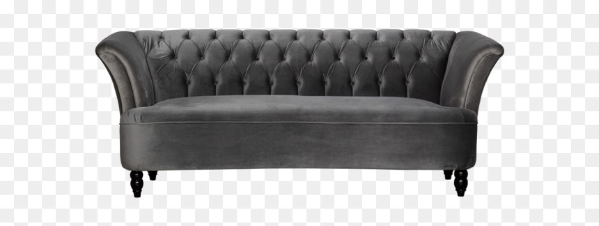 Linen Chesterfield Sofa, HD Png Download - wooden sofa set png