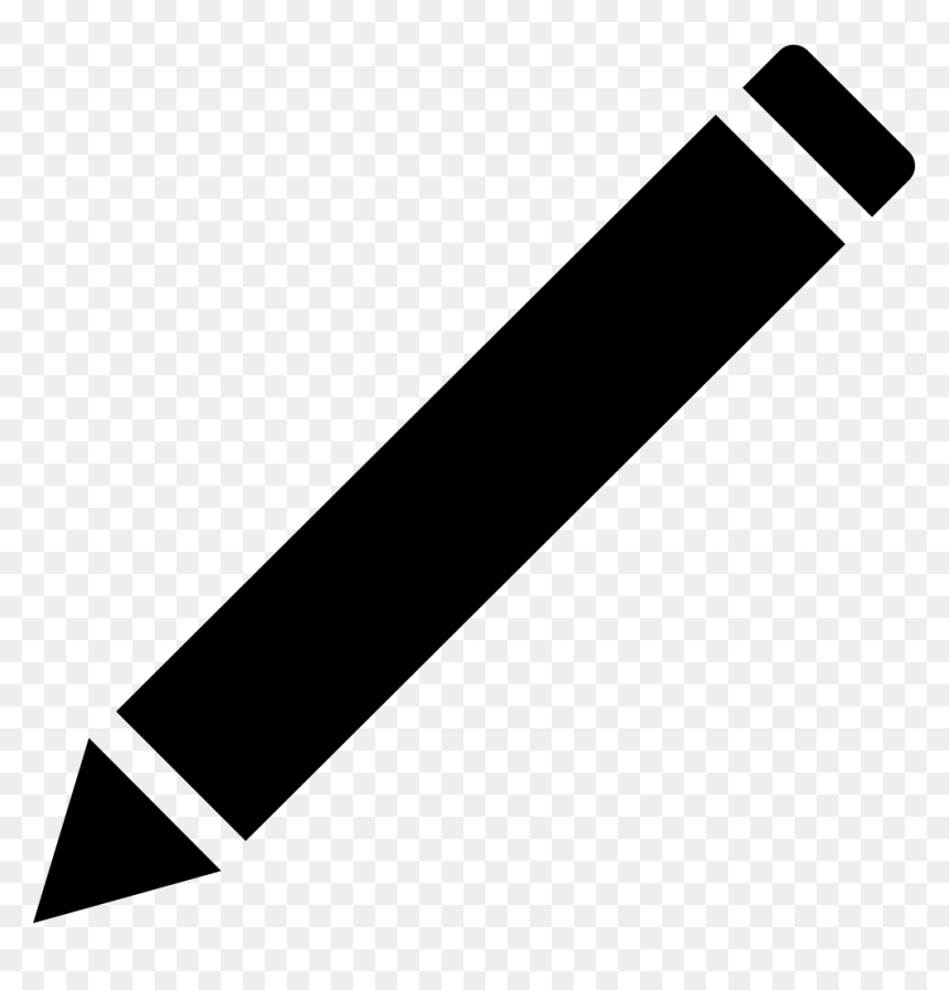 Edit Background - Clipart Black And White Arrow, HD Png Download - pencil background png