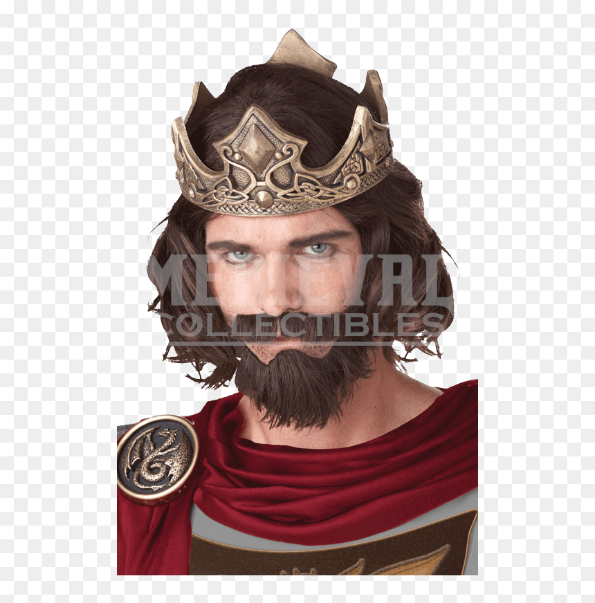 Medieval Times Wigs For Men , Png Download - Medieval King, Transparent Png - wigs for men png