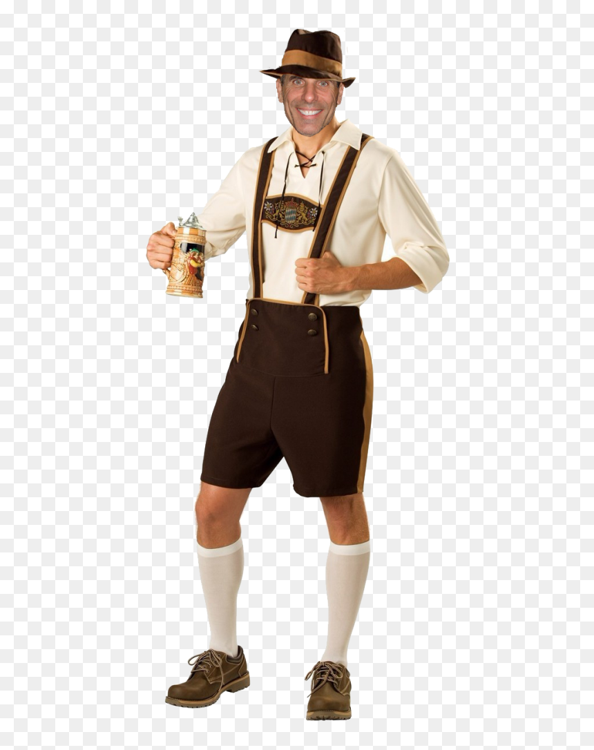 Thumb Image - Bavarian Oktoberfest Costume, HD Png Download - wigs for men png