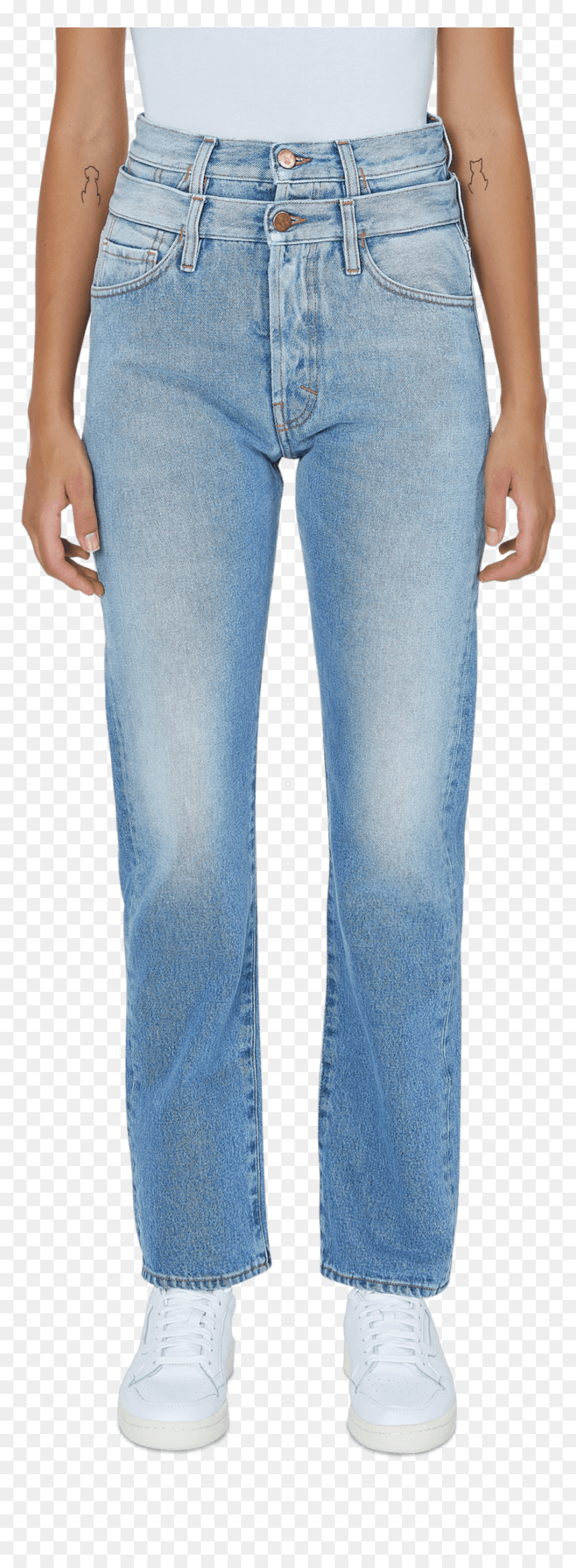Jeans, HD Png Download - stack of jeans png