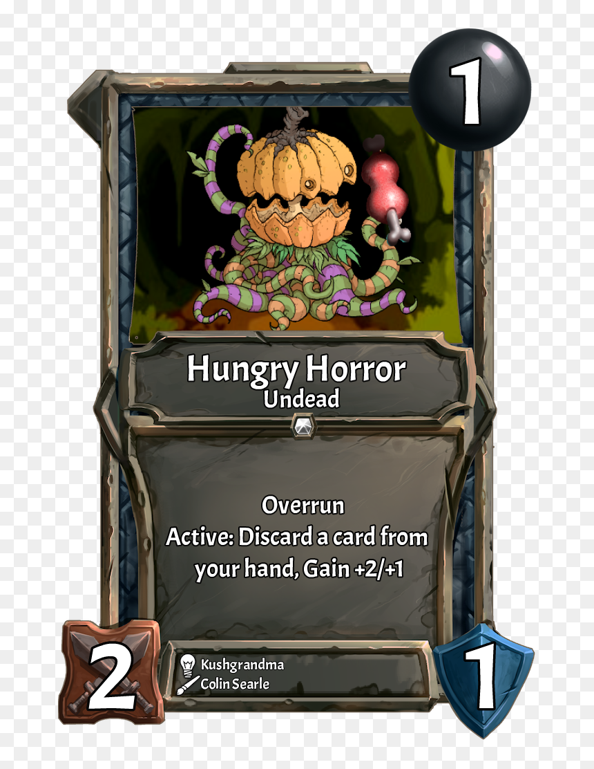 Collective The Community Created Card Game, HD Png Download - horror hand png
