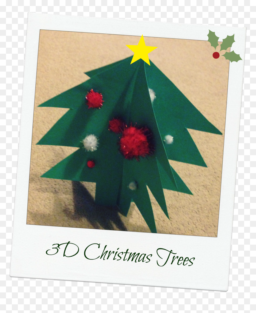Christmas Card, HD Png Download - 3d trees png