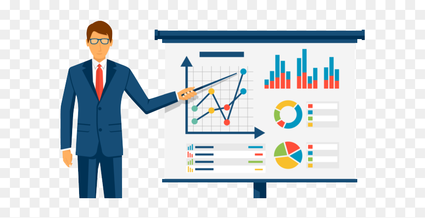About Image - Presentation Of Accounting Reports, HD Png Download - corporate businessman png