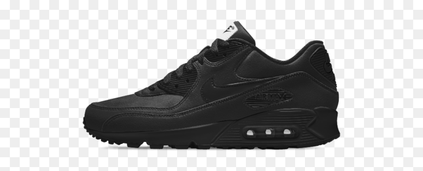 Nike Free Nike Air Max Shoe Sneakers - Nike Black Shoes For Boys, HD Png Download - shoes for men png