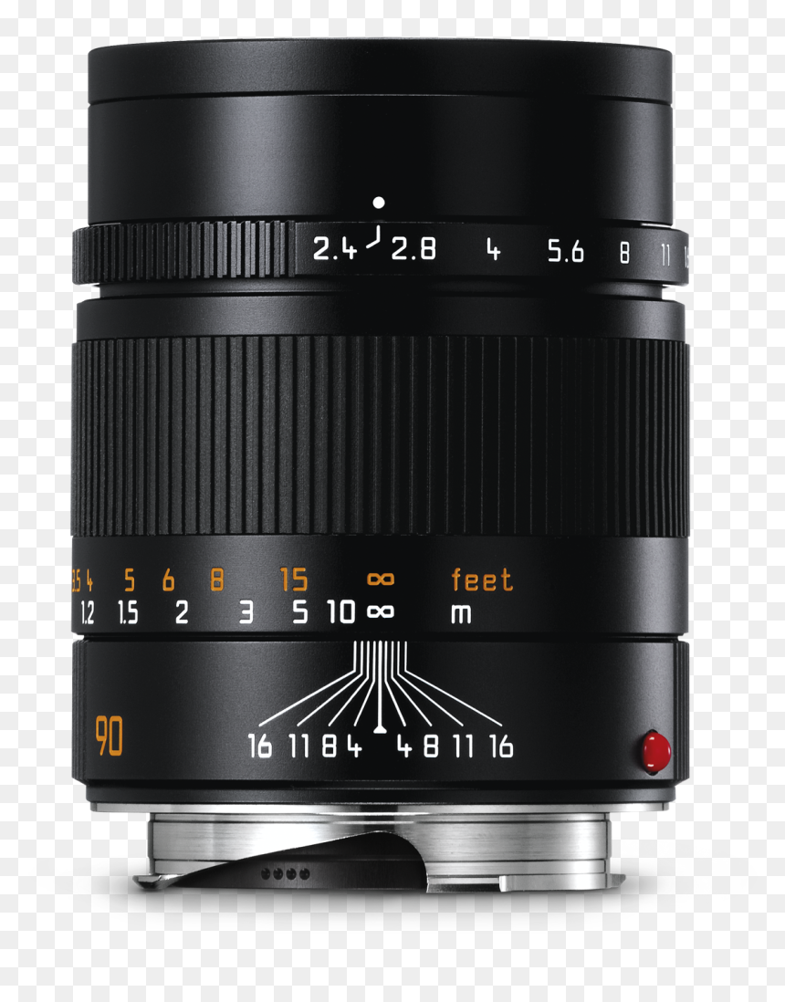 Summarit M F2 4 90 Front Black 2016 300 "
title="summarit - Leica Summarit M 90mm F2 4, HD Png Download - camera lens front png