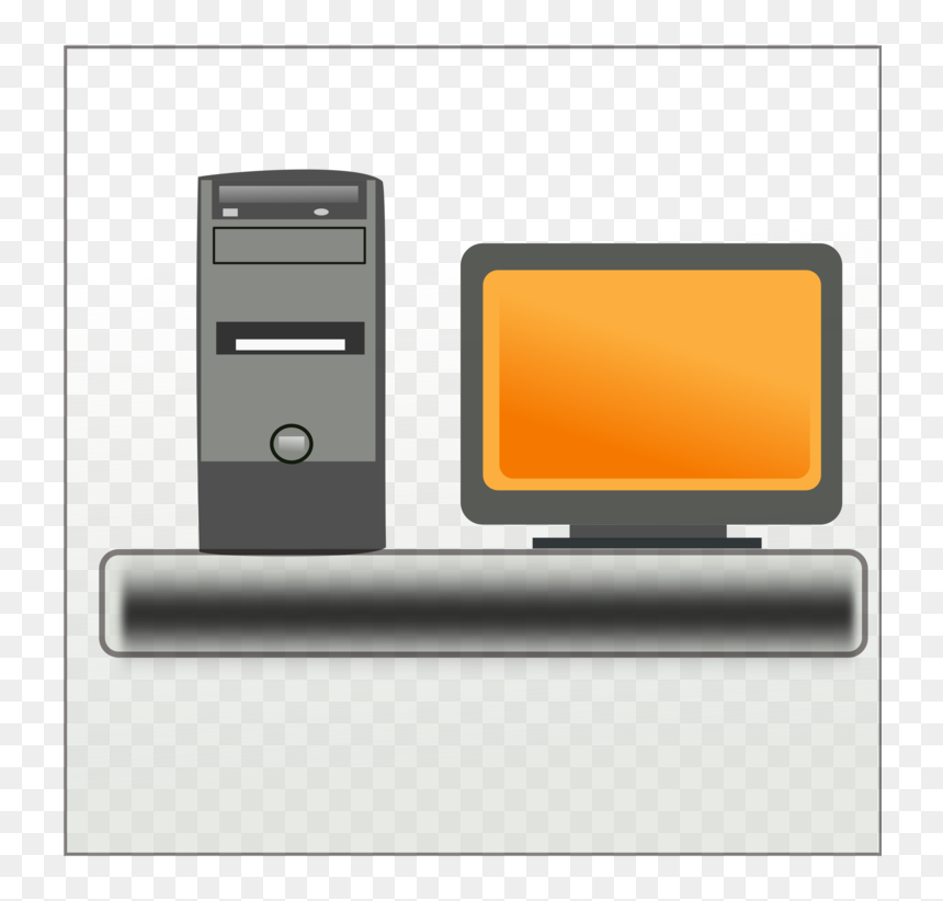 Computer Icon,electronic Device,personal Computer - Desktop Computer, HD Png Download - computer pic png