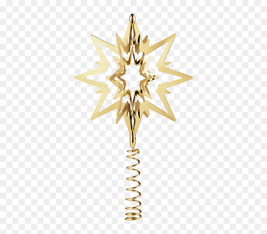 Georg Jensen Topstjerne Mellem, HD Png Download - xmas star decorations png