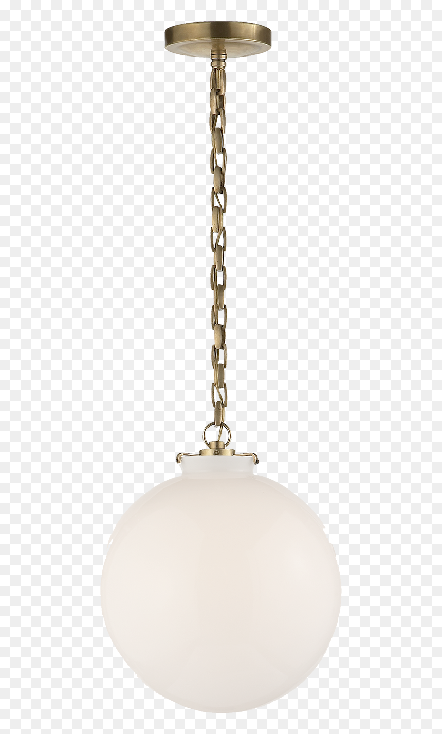 Globe Pendant Light Visual Comfort, HD Png Download - globe with hand png