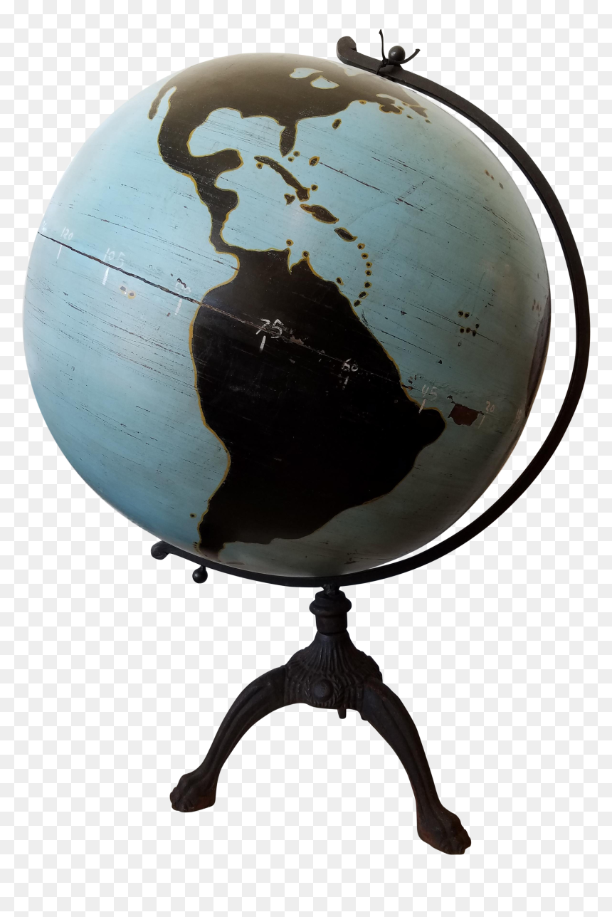 Globe, HD Png Download - globe with hand png