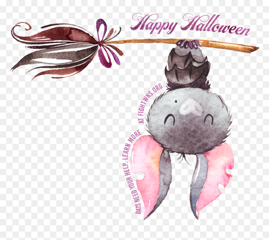 Applying Your Battoos - Halloween Aquarela Png, Transparent Png - painting png images