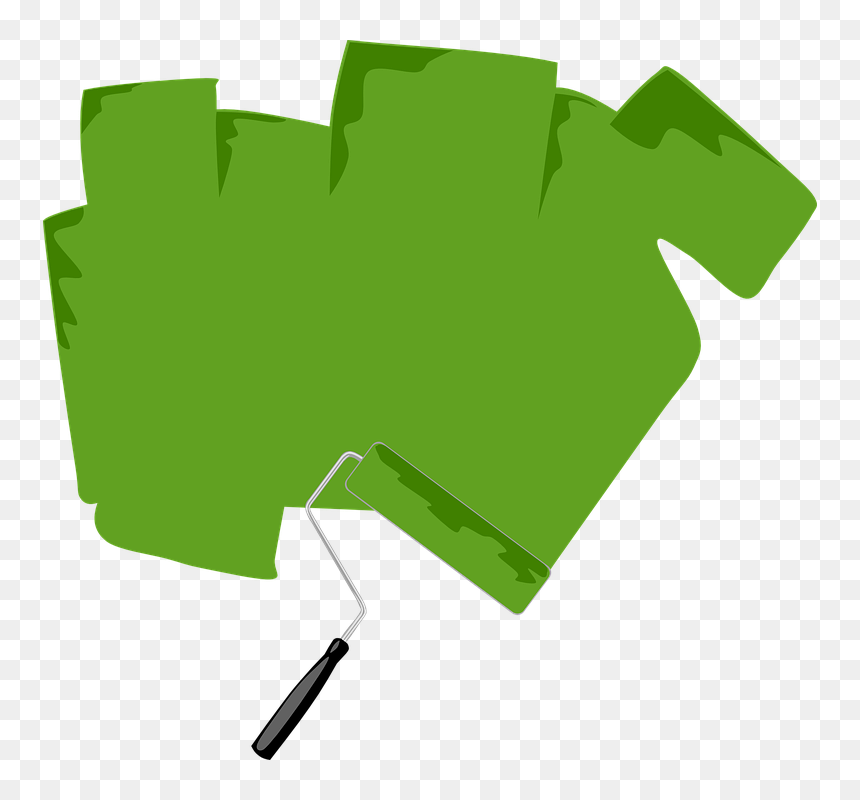 Paint Roller, Painting, Roller, Roll, Painter, Green - Relay For Life Volunteers Needed, HD Png Download - painting png images