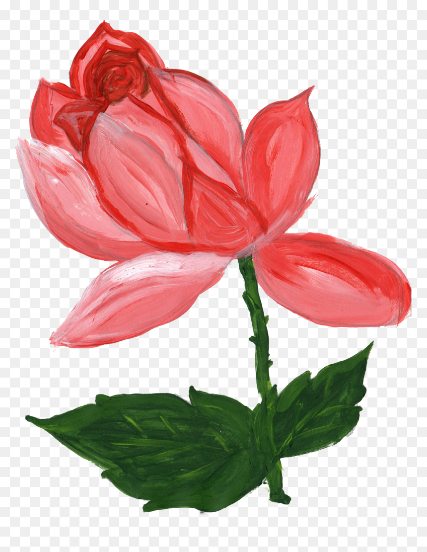Flower Paint Png, Transparent Png - painting png images