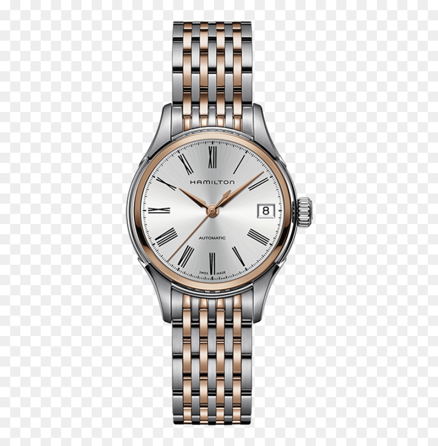 Valiant Auto The Valiant Auto Comes In A Stainless - Hamilton Jazzmaster Valiant Auto, HD Png Download - ladies watch png