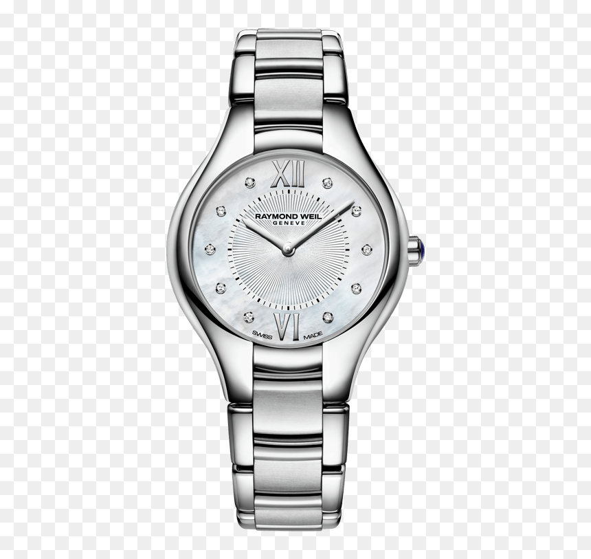 Raymond Weil Noemia Diamond Watch, HD Png Download - ladies watch png