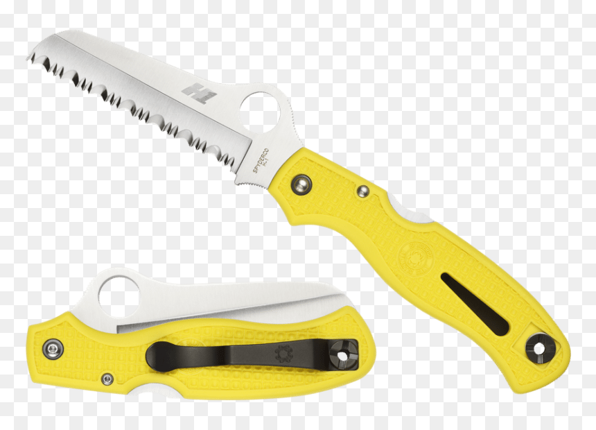 Spyderco Atlantic Salt, HD Png Download - big knife png