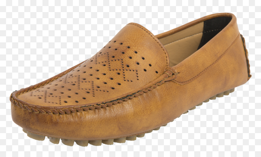 Leather Loafer Driving Shoe - Slip-on Shoe, HD Png Download - casual shoes png