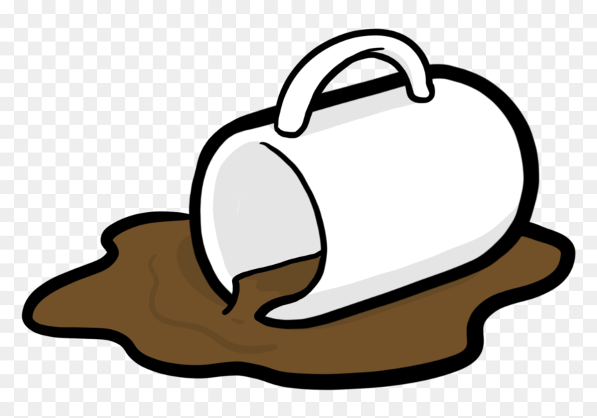Spilt Cup Of Tea - Cup Of Tea Spilt, HD Png Download - tea png image