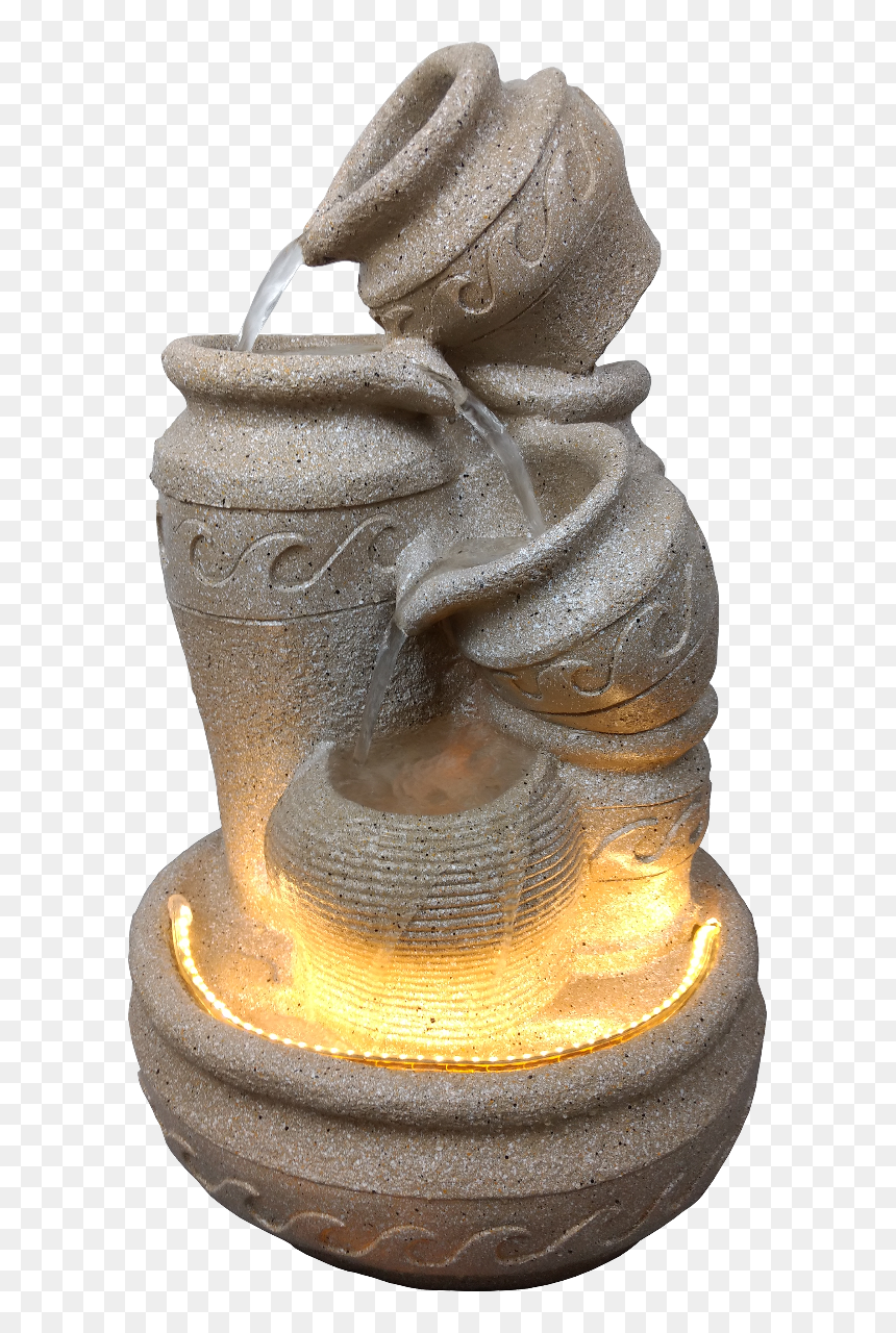 Small Matki Water Fountain For Home Decor (sand Drift) - House, HD Png Download - krishna matki png