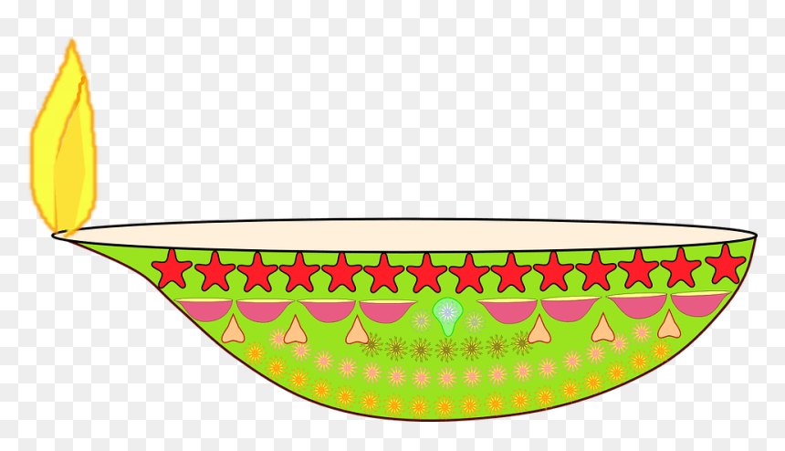 Transparent Disrespectful Clipart - Green Diwali Clipart Png, Png Download - diwali frame png