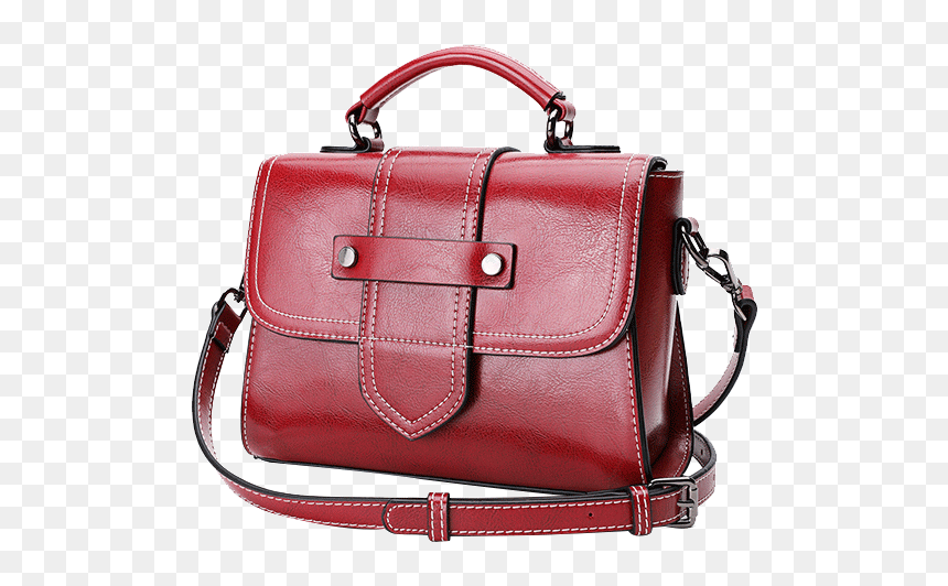 Luxury Shoulder Bag For Women Made Of Genuine Leather - Handbag, HD Png Download - women bag png