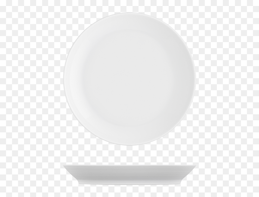 Breakfast Plate Weiß - Plate, HD Png Download - plastic crockery png