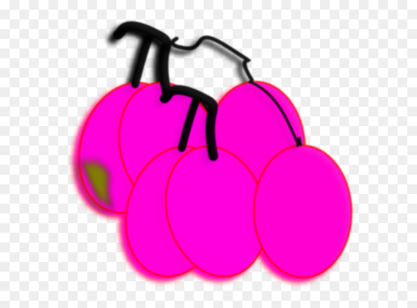 Cartoon Grapes Svg Clip Arts - Clip Art, HD Png Download - grapes png image