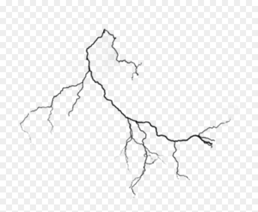 #lightning #black #effects #effect #png - Map, Transparent Png - photo png effect
