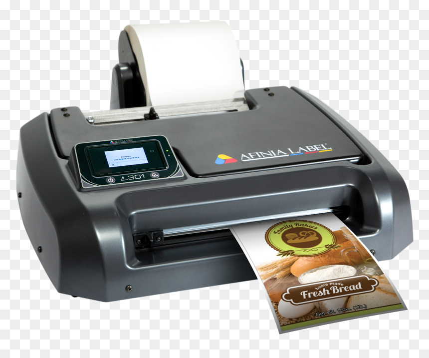Colored Printer Png Transparent - Colour Label Printer South Africa, Png Download - printer png image