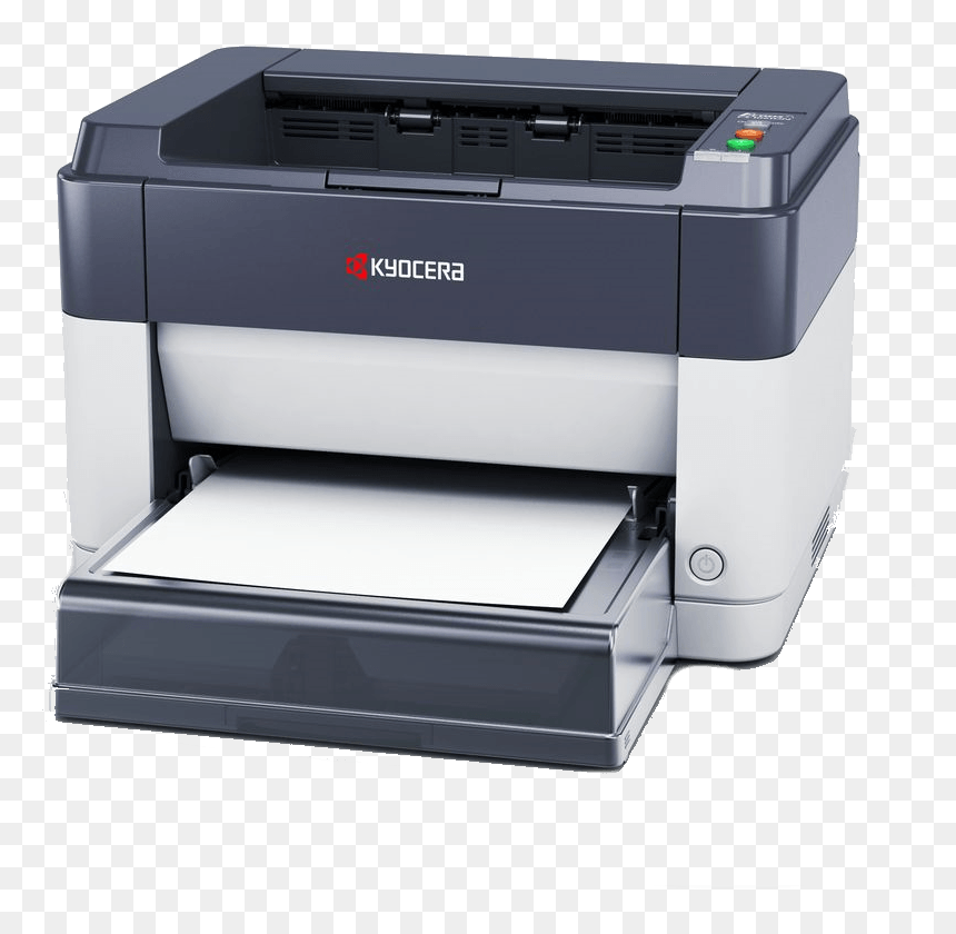 Mono Printer Png Picture - Kyocera Laser Printer, Transparent Png - printer png image