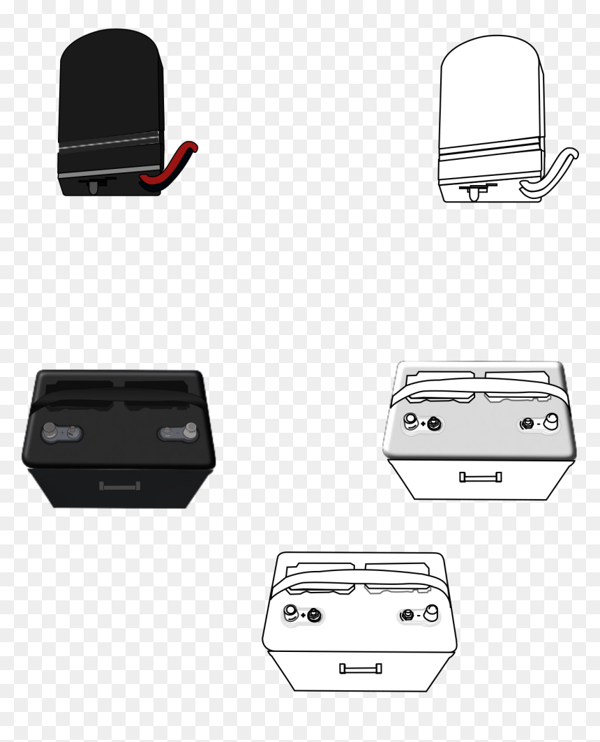 Transparent Battery Icons Png - Line Art, Png Download - battery.png