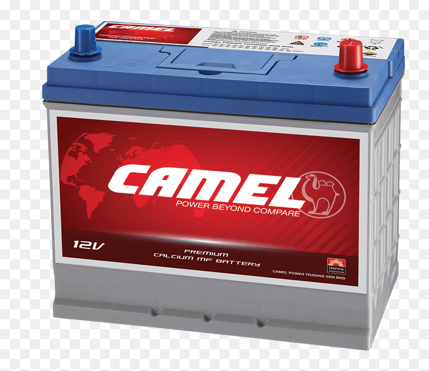 Camel Power Premium Battery In Png - 45b19l, Transparent Png - battery.png