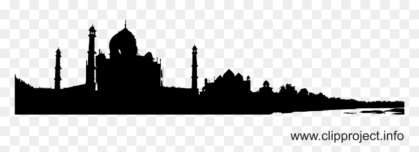 Taj Mahal Dessins Gratuits - Taj Mahal, HD Png Download - taj mahal clip art png